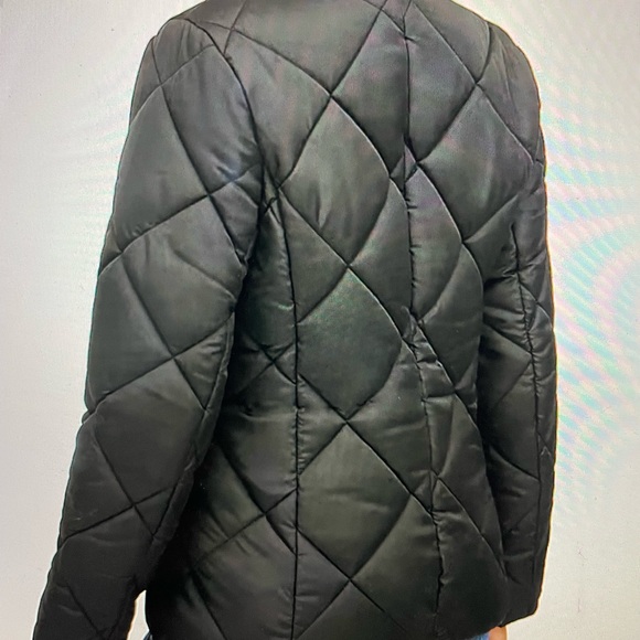 Diamond-Quilted Puffer Jacket NWOT - Picture 8 of 8